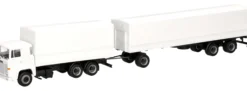 herpa 320726 Scania 141 Planen-Hängerzug - weiß | LKW-Modell 1:87
