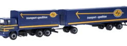 herpa 320719 Scania 141 Planen-Hängerzug ASG | LKW-Modell 1:87
