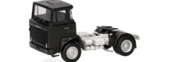 herpa 318976-002 Scania 111 Zugmaschine Nahverkehrs-Fahrerhaus schwarz | LKW-Modell 1:87