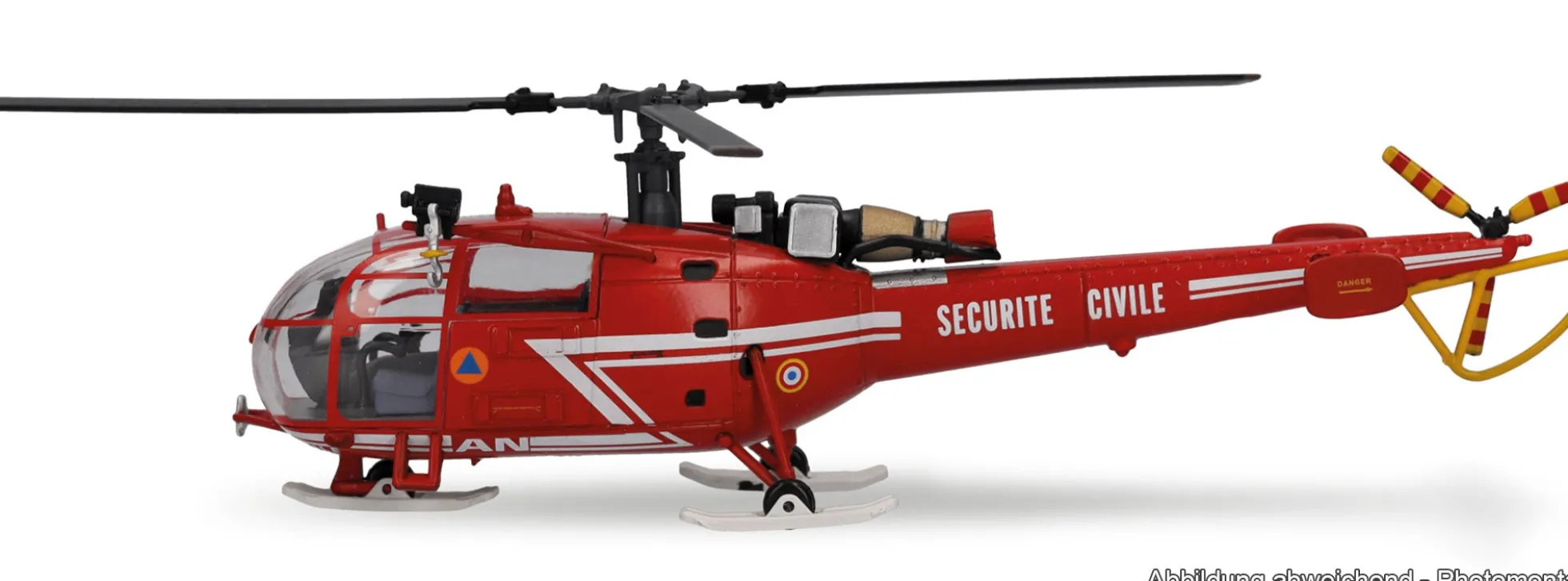 herpa 580847 Sud Aviation Alouette III Securite Civile | WINGS 1:72