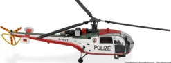 herpa 580762 Sud Aviation SA 319 Alouette III Polizei NRW | WINGS 1:72