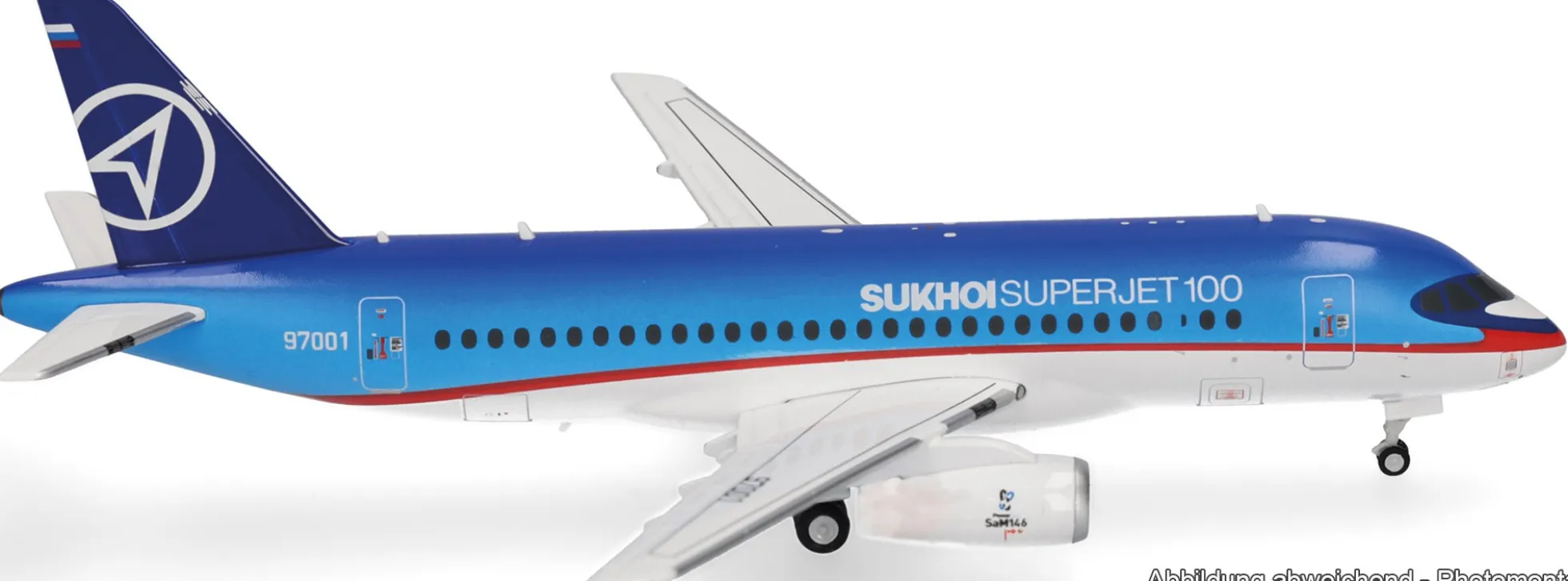 herpa 572880 Sukoi Superjet 100 Prototyp - 97001 | WINGS 1:200