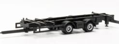 herpa 085540 Tandem-Hängerfahrgestell für Volumenzüge Wechselaufbau | 2 Stück | Teileservice 1:87
