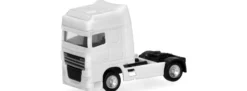 herpa 086080 Teileservice DAF 95 XF SSC Solozugmaschine 2achsig weiß 2 Stück Bausatz LKW 1:160