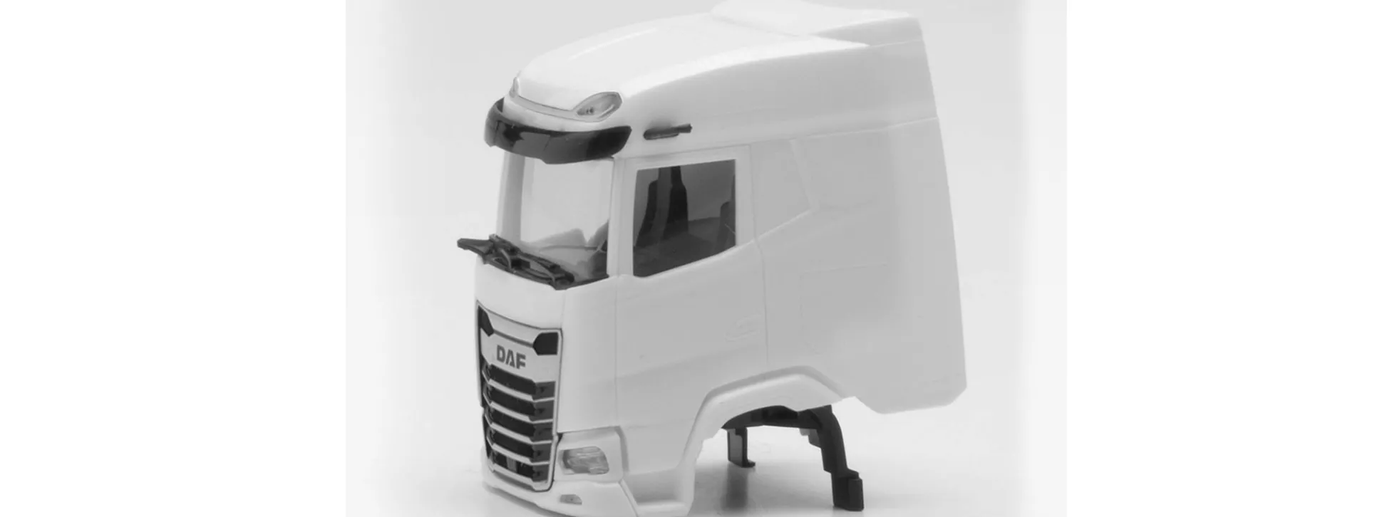 herpa 085649 Teileservice DAF XG Fahrerhaus mit Windleitblech und Dachspoiler 2 Stück Bausatz 1:87