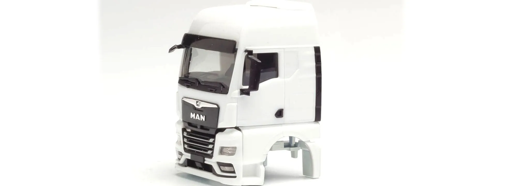 herpa 085144 Teileservice Fahrerhaus MAN TGX GX ohne Windleitblech 2 Stück Bausatz 1:87