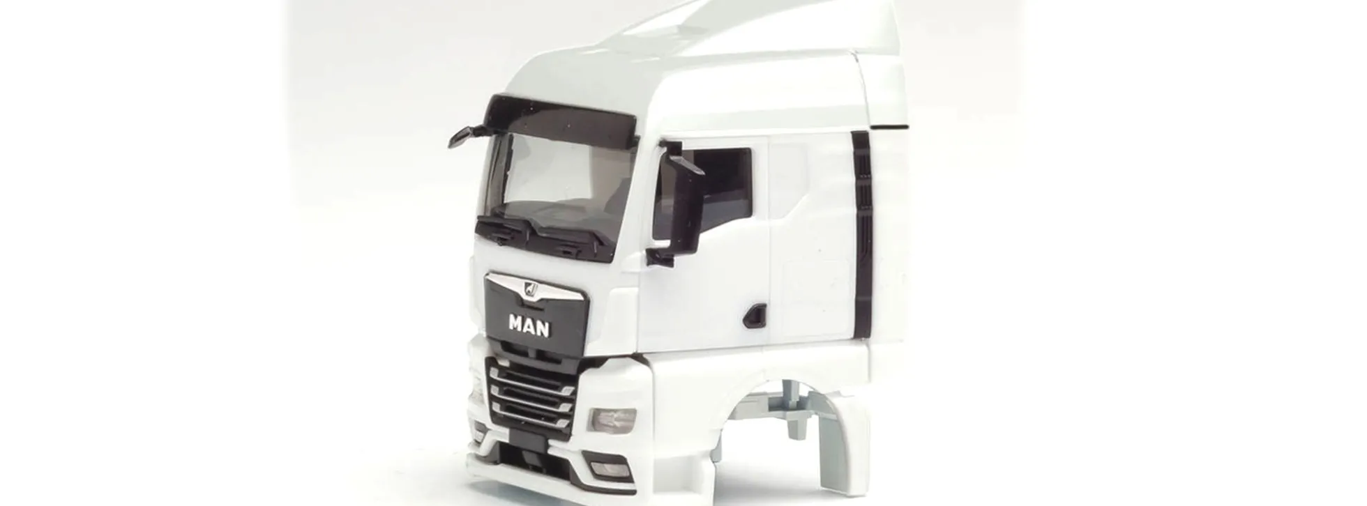 herpa 085151 Teileservice Fahrerhaus MAN TGX GM mit Windleitblech Chassisverkleidung 2 Stück 1:87