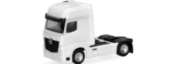 herpa 086066 Teileservice Mercedes-Benz Actros Gigaspace Solozugmschine weiß 2 Stück Bausatz 1:160