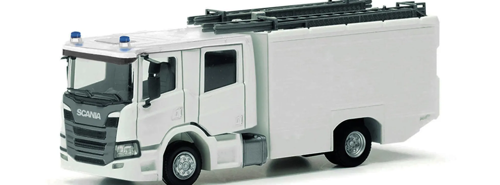 herpa 085731-002 Teileservice Scania CP CrewCab Löschfahrzeug 2 Stück Bausatz 1:87