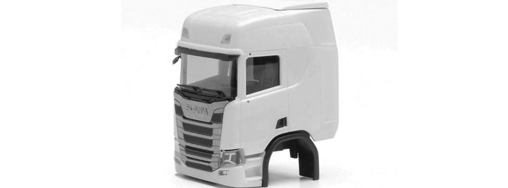 herpa 085687 Teileservice Scania CR20 HD mit Windleitblech und Dachspoiler 2 Stück Bausatz 1:87