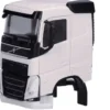 herpa 085724 Teileservice Volvo Fahrerhaus 2020 Flachdach weiss 2 Stück Bausatz 1:87