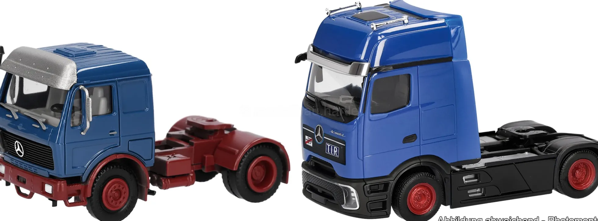 herpa 322409 2-tlg. Set MB NG80 und ProCabin Zugmaschinen | LKW-Modelle 1:87
