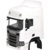 herpa 086462 TS Fahrerhaus Scania CR 20 HD mit Dachspoiler - weiß | 2 Stück | LKW-Zubehör 1:87