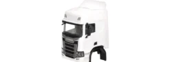 herpa 086462 TS Fahrerhaus Scania CR 20 HD mit Dachspoiler - weiß | 2 Stück | LKW-Zubehör 1:87