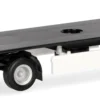 herpa 086424 TS Hängerfahrgestell Festaufbau 7,45 m U-Schutz geschl. | 2 Stück | LKW-Zubehör 1:87