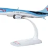 herpa 612760 TUIfly Germany Boeing 737 Max 8 | Snap-Fit | Flugzeugmodell 1:200