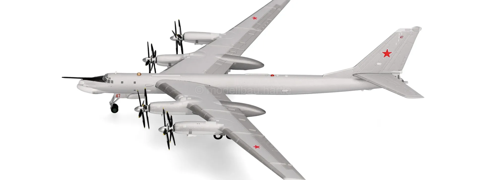 herpa 573832 Tupolev TU-95MS Soviet AF 1226th Heavy Bomber Aviation Regiment | Flugzeugmodell 1:200