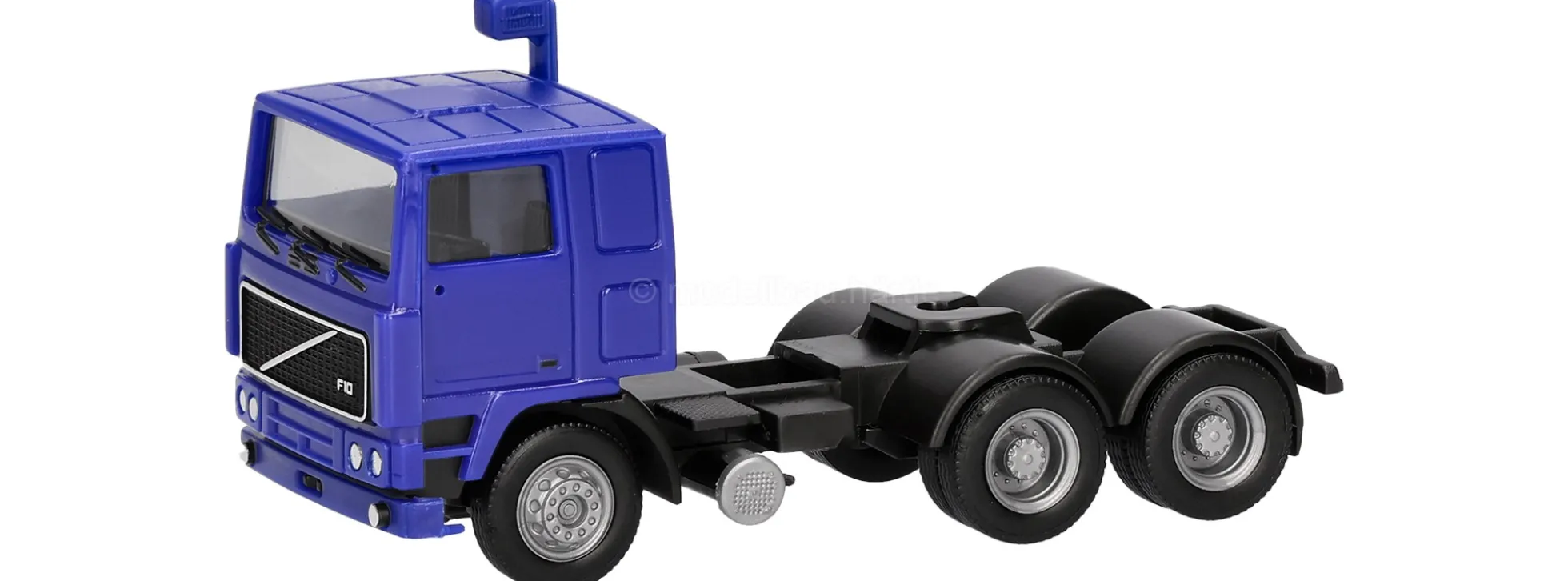 herpa 318082 Volvo F10 Flachdach Zugmaschine ultramarinblau | LKW-Modell 1:87
