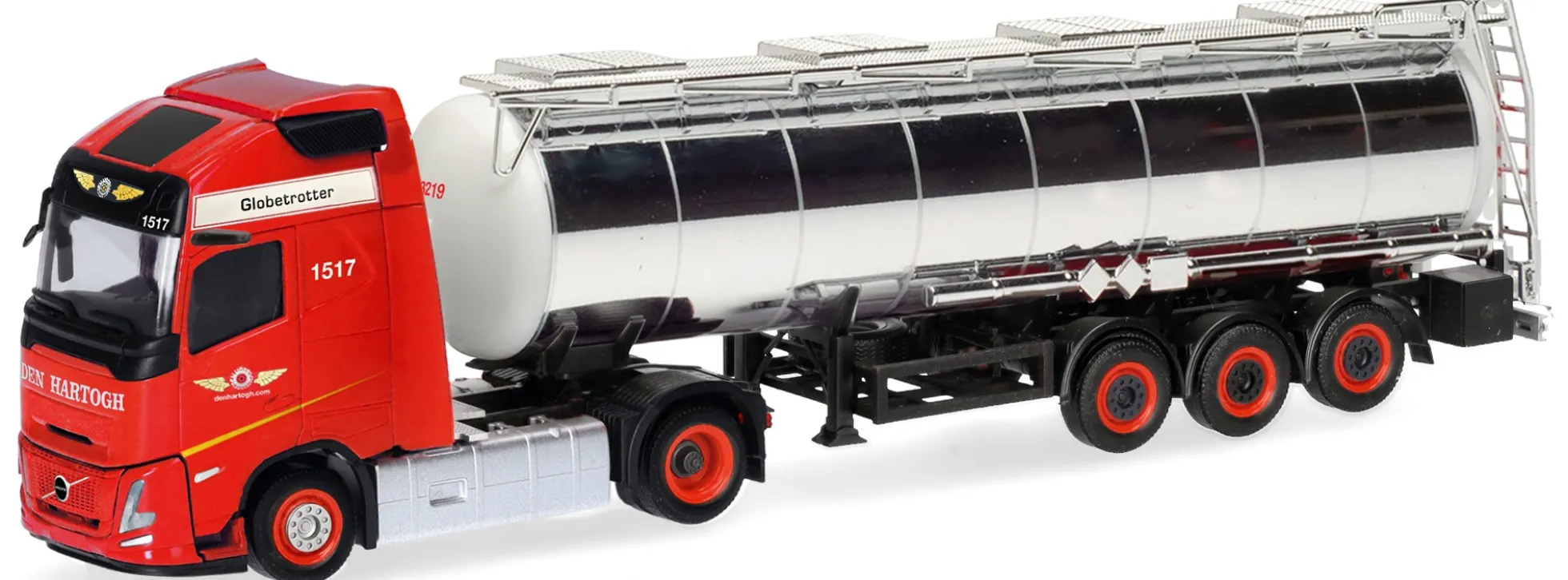 herpa 321488 Volvo FH Aero GL XL Tank-Sattelzug Den Hartogh Niederlande | LKW-Modell 1:87