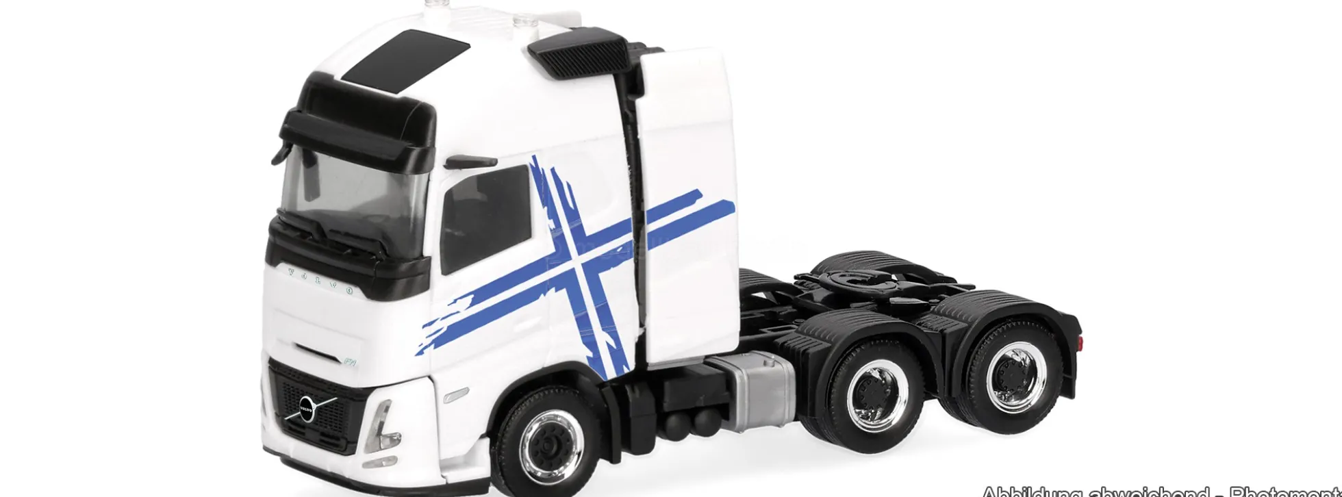 herpa 322324 Volvo FH Aero GL XL Zugmaschine - weiß | LKW-Modell 1:87