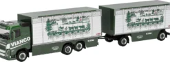 herpa 320832 Volvo FH GL FD 2020 Viehtransporter-Hängerzug - Vianco | LKW-Modell 1:87