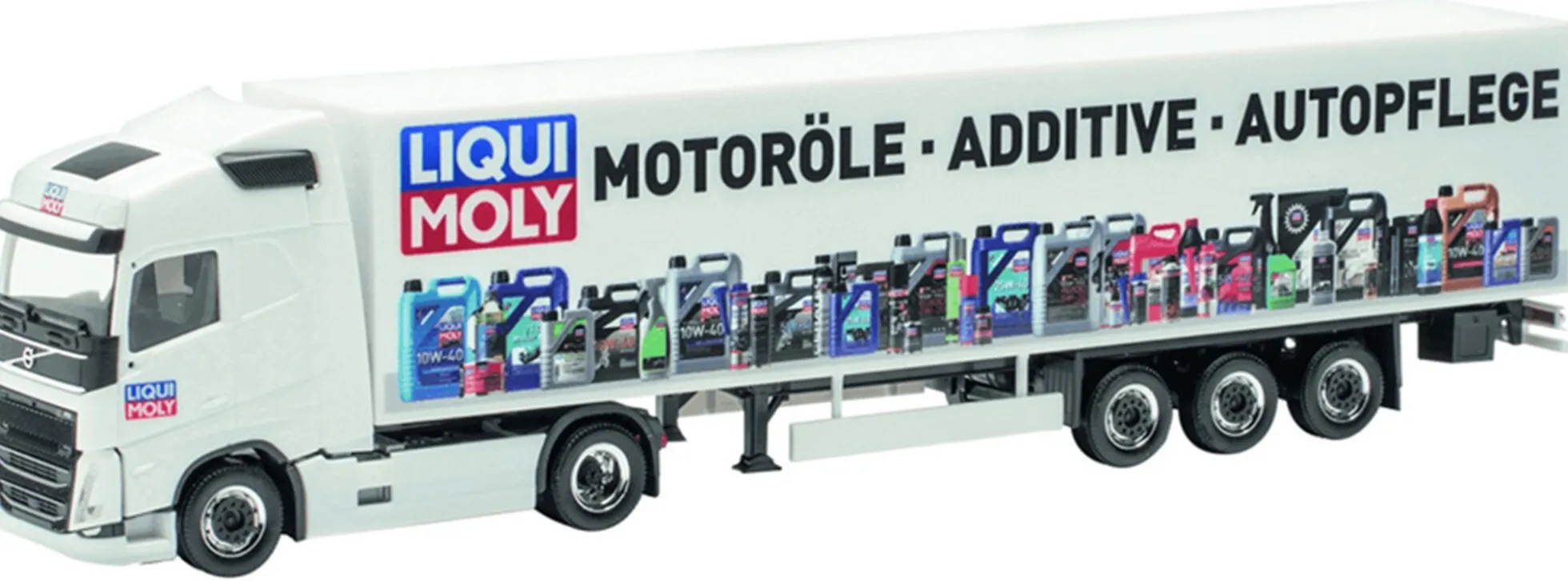 herpa 950107 Volvo FH GL 2020 Koffersattelzug Liqui Moly LKW-Modell 1:87