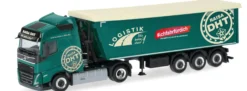 herpa 322188 Volvo FH GL 2020 Stöffellinersattelzug RAISA DHT LKW-Modell 1:87