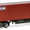 herpa 319256 Volvo FH GL XL 2020 Electric Container-Sattelzug Ancotrans CAI LKW-Modell 1:87