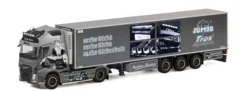 herpa 071598 Volvo FH GL XL Kühlkoffersattelzug Raddatz Jork LKW-Modell 1:50