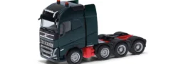 herpa 317993 Volvo FH16 GL XL 2020 Schwerlastsolozugmaschine 4a blaugrün LKW-Modell 1:87