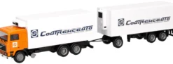 herpa 321167 Volvo F10 Kühlkofferhängerzug Sovtransavto LKW-Modell 1:87