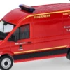 herpa 098236 VW Crafter Kasten HD FFW Laatzen | Blaulichtmodell 1:87