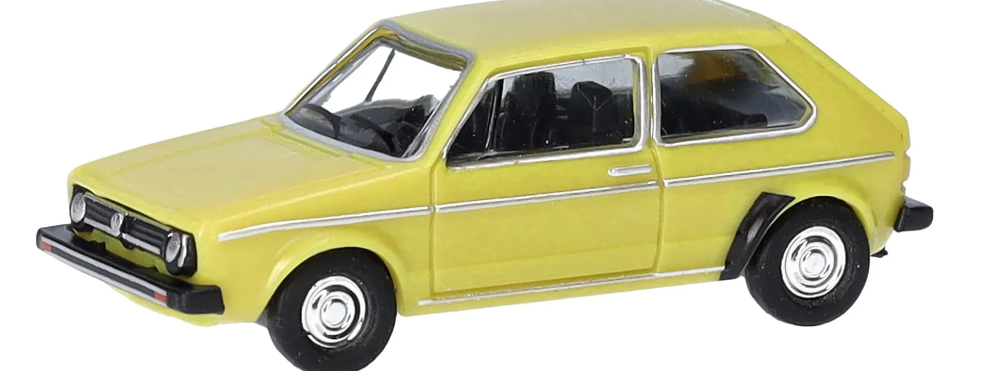 herpa 066600-002 VW Golf I brillantgelb Automodell 1:120