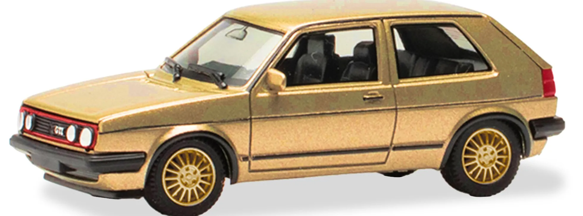herpa 430838-006 VW Golf II GTI - goldmetallic | Modellauto 1:87