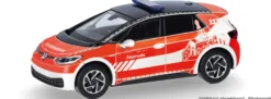 herpa 098557 VW ID. 3 Feuerwehr Kassel | Blaulichtmodell 1:87