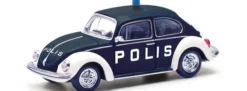 herpa 097390 VW Käfer 1303 Polis Blaulichtmodell 1:87