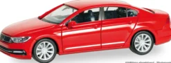 herpa 028417-002 VW Passat Limousine - rot | Modellauto 1:87