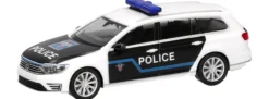 herpa 099097 VW Passat Variant GTE - Police Paris | Blaulichtmodell 1:87