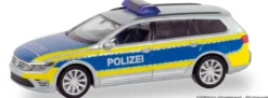 herpa 099202 VW Passat Variant Polizei Niedersachsen | Blaulichtmodell 1:87