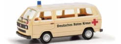 herpa 097611 VW T3 Bully Rotes Kreuz Blaulichtmodell 1:87