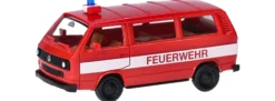 herpa 012591-002 VW T3 Bus Feuerwehr MINIKIT | Blaulichtmodell Bausatz 1:87