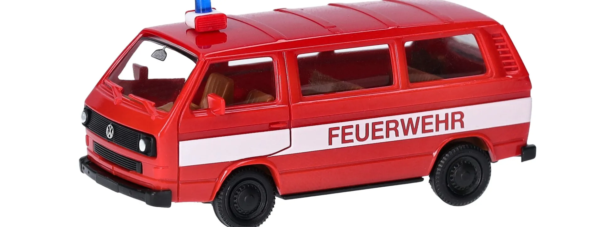herpa 012591-002 VW T3 Bus Feuerwehr MINIKIT | Blaulichtmodell Bausatz 1:87