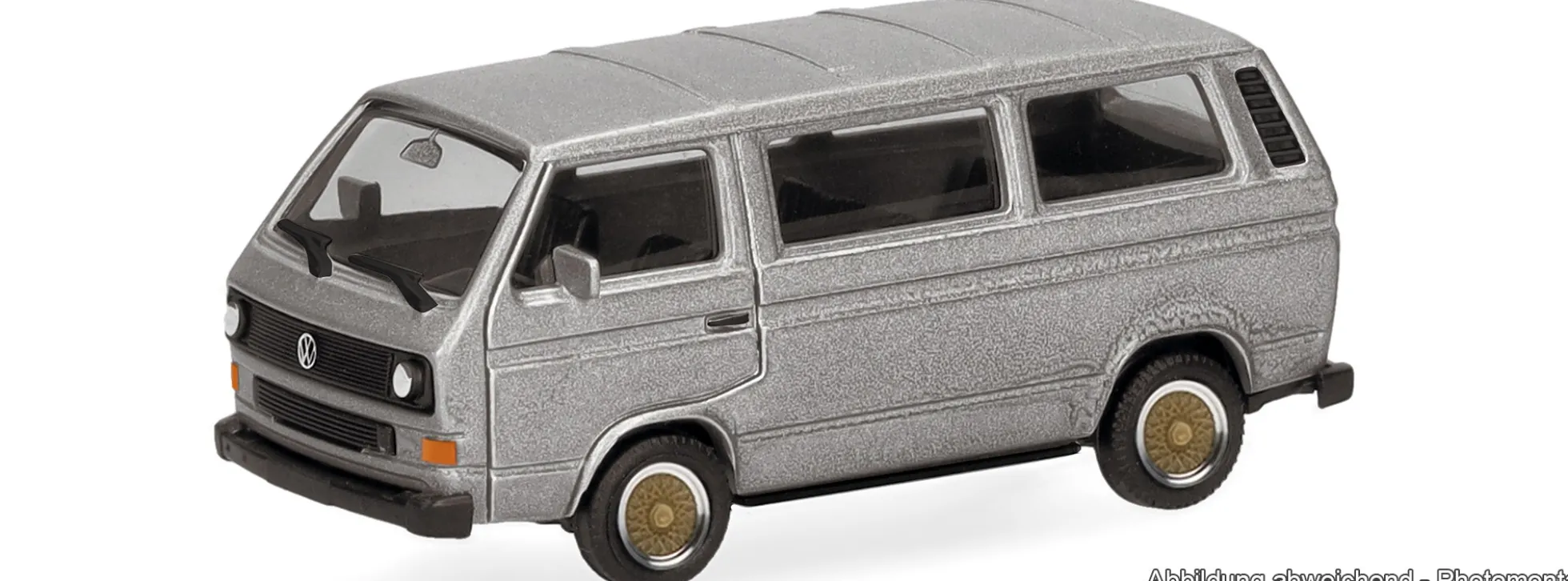 herpa 430876-003 VW T3 Bus - silber | Modellauto 1:87