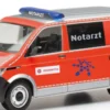 herpa 097864 VW T6.1 Halbbus NEF Rettungsdienst Region Hannover Johanniter Blaulichtmodell 1:87