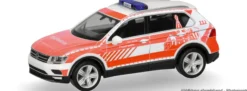 herpa 099745 VW Tiguan Feuerwehr Kassel | Blaulichtmodell 1:87