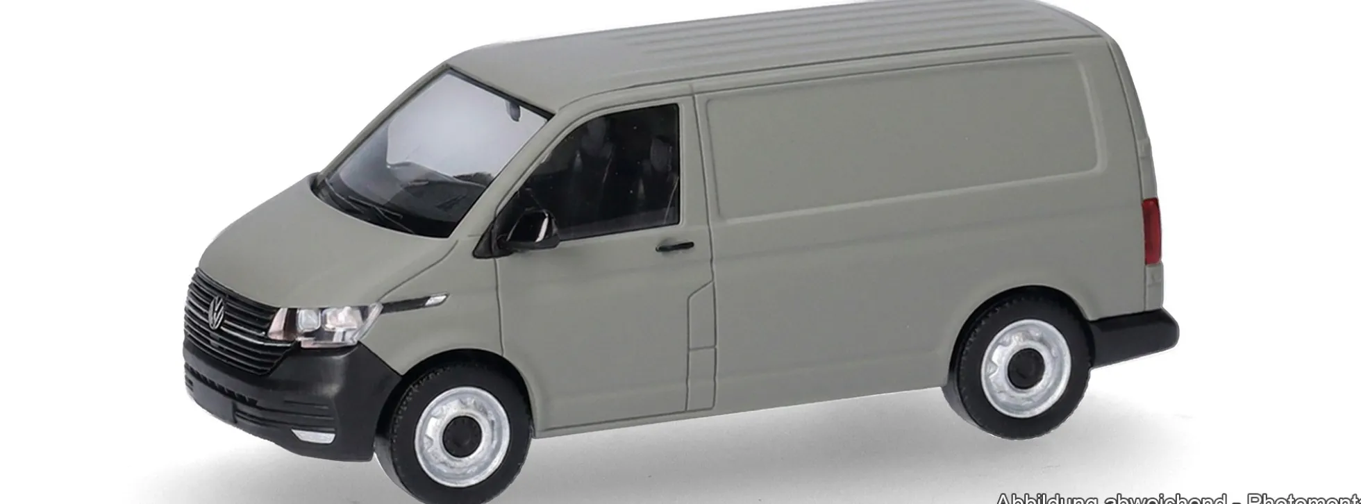 herpa 096799-003 VW T6.1 Kasten - ascotgrau | Modellauto 1:87