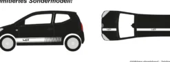 herpa 962759 VW Up! 3-türig schwarz | Modellauto 1:87