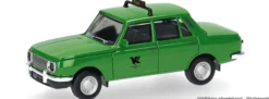 herpa 099639 Wartburg 353 66 Taxi - VEB Verkehrskombinat Erfurt | Modellauto 1:87