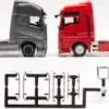 herpa 054232 Zubehör Lowbar und Sidebar für Zugmaschinen | 6 Stück | Bausatz 1:87