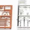 herpa 051903-002 Zubehörset Dachträger und Zubehör chrom und braun Zubehörset 1:87